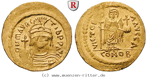 Klicken Sie auf das Bild um es auf Ihrem Rechner zu speichern byzanz-mauricius-tiberius-solidus/86453.jpg
