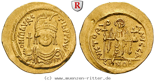 Klicken Sie auf das Bild um es auf Ihrem Rechner zu speichern byzanz-mauricius-tiberius-solidus/88529.jpg