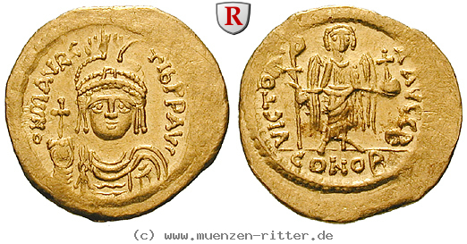 Klicken Sie auf das Bild um es auf Ihrem Rechner zu speichern byzanz-mauricius-tiberius-solidus/90146.jpg