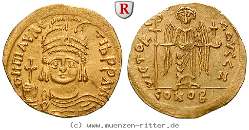 byzanz-mauricius-tiberius-solidus/95275.jpg