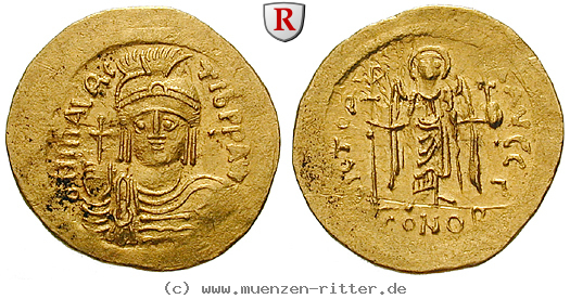 Klicken Sie auf das Bild um es auf Ihrem Rechner zu speichern byzanz-mauricius-tiberius-solidus/99553.jpg