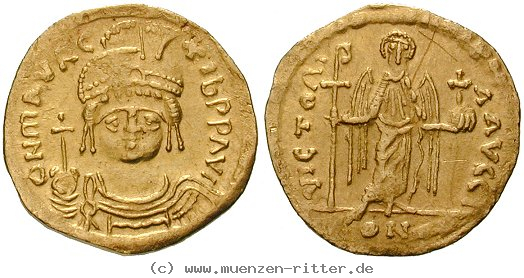 Klicken Sie auf das Bild um es auf Ihrem Rechner zu speichern byzanz-mauricius-tiberius-solidus/ebyz302.jpg