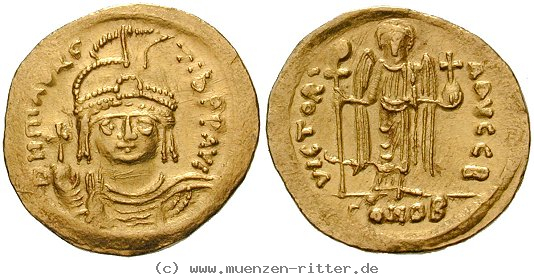 Klicken Sie auf das Bild um es auf Ihrem Rechner zu speichern byzanz-mauricius-tiberius-solidus/ebyz303.jpg