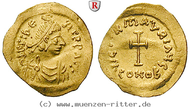 Klicken Sie auf das Bild um es auf Ihrem Rechner zu speichern byzanz-mauricius-tiberius-tremissis/87670.jpg