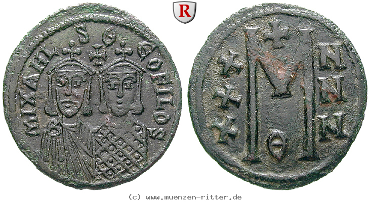 Klicken Sie auf das Bild um es auf Ihrem Rechner zu speichern byzanz-michael-ii-follis/92377.jpg