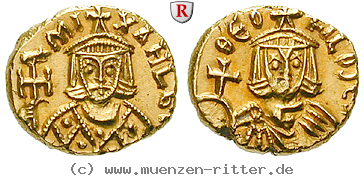 Klicken Sie auf das Bild um es auf Ihrem Rechner zu speichern byzanz-michael-ii-und-theophilus-solidus/31243.jpg