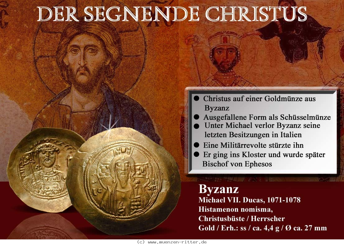 Klicken Sie auf das Bild um es auf Ihrem Rechner zu speichern byzanz-michael-vii-ducas-histamenon-nomisma/21154~angebot.jpg
