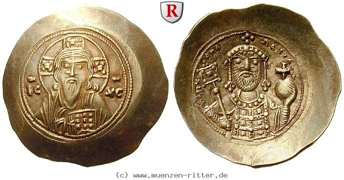 Klicken Sie auf das Bild um es auf Ihrem Rechner zu speichern byzanz-michael-vii-ducas-histamenon-nomisma/24453.jpg