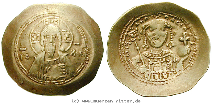 Klicken Sie auf das Bild um es auf Ihrem Rechner zu speichern byzanz-michael-vii-ducas-histamenon-nomisma/44206.jpg