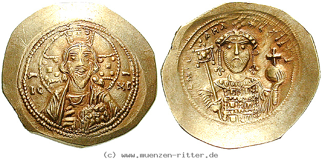 Klicken Sie auf das Bild um es auf Ihrem Rechner zu speichern byzanz-michael-vii-ducas-histamenon-nomisma/ebyz580.jpg