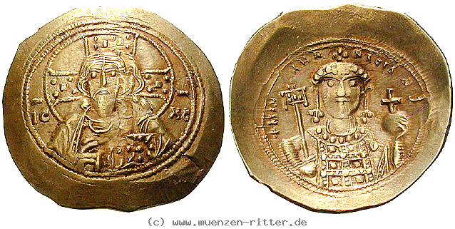 Klicken Sie auf das Bild um es auf Ihrem Rechner zu speichern byzanz-michael-vii-ducas-histamenon-nomisma/ebyz581.jpg