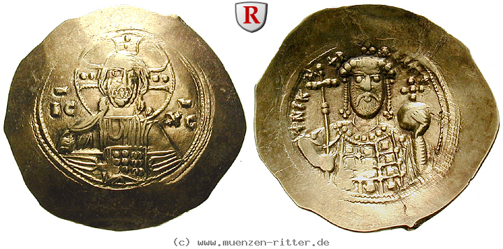 Klicken Sie auf das Bild um es auf Ihrem Rechner zu speichern byzanz-nicephorus-iii-histamenon-nomisma/53317a.jpg