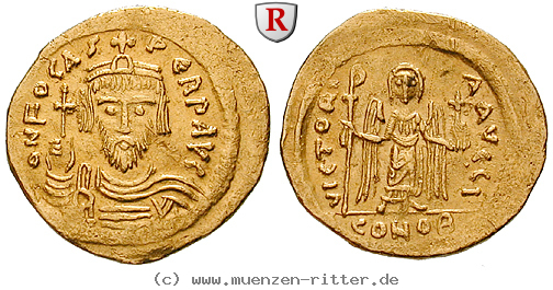 Klicken Sie auf das Bild um es auf Ihrem Rechner zu speichern byzanz-phocas-solidus/101863.jpg