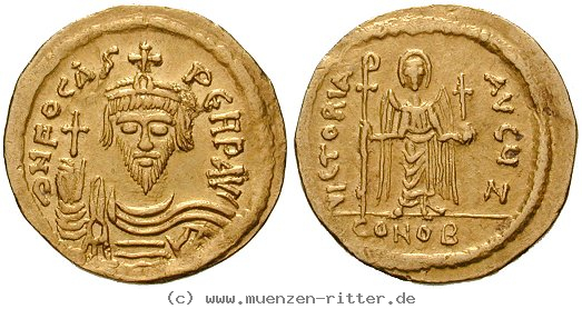 Klicken Sie auf das Bild um es auf Ihrem Rechner zu speichern byzanz-phocas-solidus/ebyz282.jpg