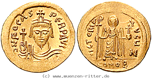Klicken Sie auf das Bild um es auf Ihrem Rechner zu speichern byzanz-phocas-solidus/ebyz510.jpg