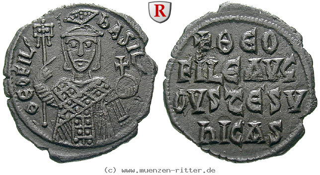 Klicken Sie auf das Bild um es auf Ihrem Rechner zu speichern byzanz-theophilus-follis/90193.jpg
