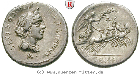 Klicken Sie auf das Bild um es auf Ihrem Rechner zu speichern c-annius-und-l-fabius-hispaniensis-denar/75677.jpg