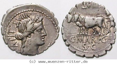 Klicken Sie auf das Bild um es auf Ihrem Rechner zu speichern c-marius-denar-serratus/erom9323.jpg