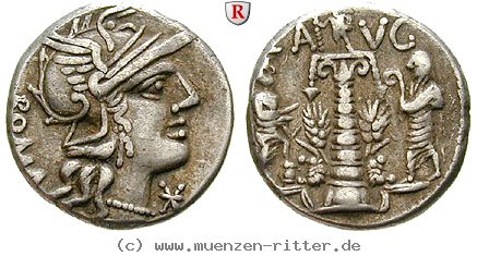 Klicken Sie auf das Bild um es auf Ihrem Rechner zu speichern c-minucius-augurinus-denar/96354.jpg