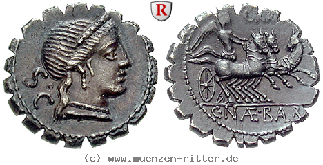 Klicken Sie auf das Bild um es auf Ihrem Rechner zu speichern c-naevius-balbus-denar-serratus/76192.jpg