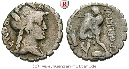 Klicken Sie auf das Bild um es auf Ihrem Rechner zu speichern c-poblicius-denar-serratus/48717.jpg