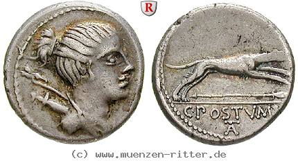 Klicken Sie auf das Bild um es auf Ihrem Rechner zu speichern c-postumius-denar/102981.jpg