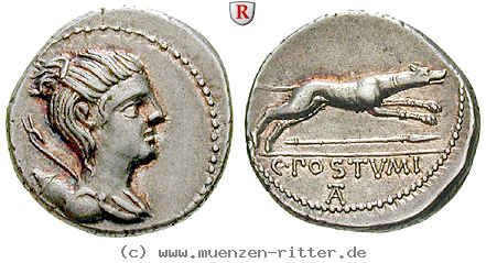 Klicken Sie auf das Bild um es auf Ihrem Rechner zu speichern c-postumius-denar/81237.jpg