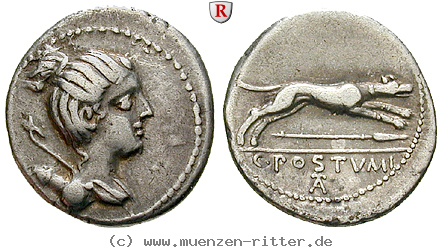 Klicken Sie auf das Bild um es auf Ihrem Rechner zu speichern c-postumius-denar/84537.jpg