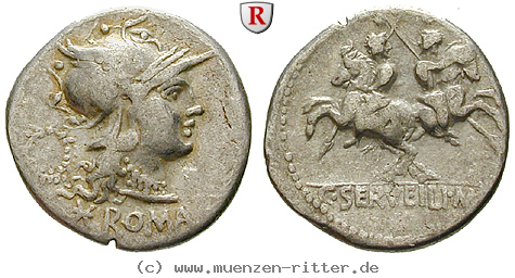Klicken Sie auf das Bild um es auf Ihrem Rechner zu speichern c-servilius-denar/20168.jpg