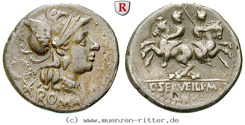 Klicken Sie auf das Bild um es auf Ihrem Rechner zu speichern c-servilius-denar/48819.jpg