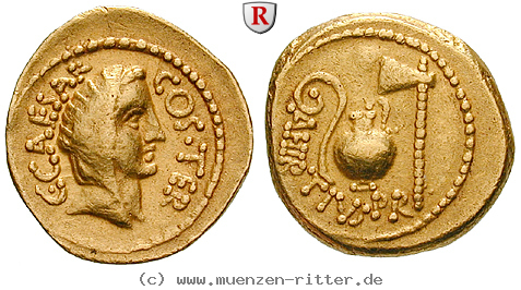 Klicken Sie auf das Bild um es auf Ihrem Rechner zu speichern caius-iulius-caesar-aureus/52574.jpg