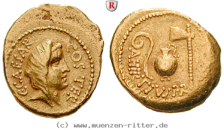 Klicken Sie auf das Bild um es auf Ihrem Rechner zu speichern caius-iulius-caesar-aureus/72726.jpg