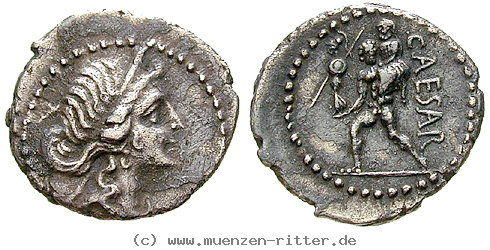 Klicken Sie auf das Bild um es auf Ihrem Rechner zu speichern caius-iulius-caesar-denar/17508.jpg