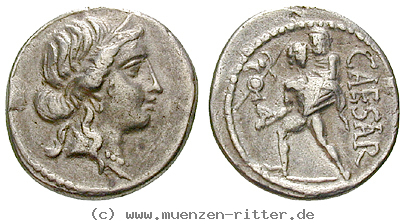 Klicken Sie auf das Bild um es auf Ihrem Rechner zu speichern caius-iulius-caesar-denar/21401.jpg