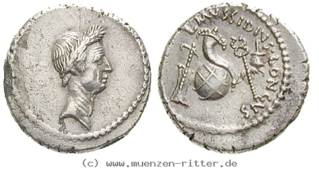 Klicken Sie auf das Bild um es auf Ihrem Rechner zu speichern caius-iulius-caesar-denar/21517.jpg