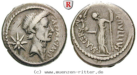 Klicken Sie auf das Bild um es auf Ihrem Rechner zu speichern caius-iulius-caesar-denar/25846.jpg