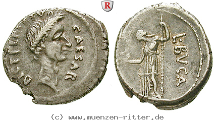 Klicken Sie auf das Bild um es auf Ihrem Rechner zu speichern caius-iulius-caesar-denar/30945.jpg