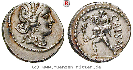 Klicken Sie auf das Bild um es auf Ihrem Rechner zu speichern caius-iulius-caesar-denar/31260.jpg
