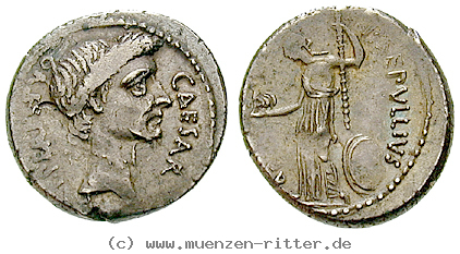 Klicken Sie auf das Bild um es auf Ihrem Rechner zu speichern caius-iulius-caesar-denar/43667.jpg