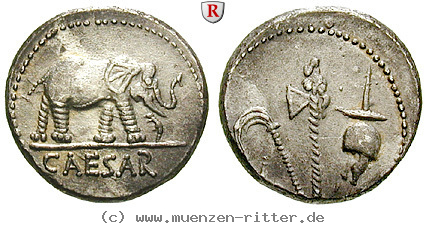Klicken Sie auf das Bild um es auf Ihrem Rechner zu speichern caius-iulius-caesar-denar/57442.jpg