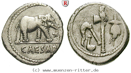 Klicken Sie auf das Bild um es auf Ihrem Rechner zu speichern caius-iulius-caesar-denar/59319.jpg