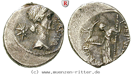 Klicken Sie auf das Bild um es auf Ihrem Rechner zu speichern caius-iulius-caesar-denar/63183.jpg