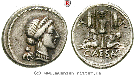 Klicken Sie auf das Bild um es auf Ihrem Rechner zu speichern caius-iulius-caesar-denar/65504.jpg