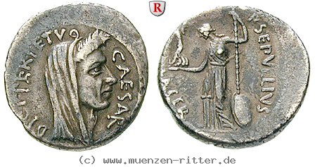 Klicken Sie auf das Bild um es auf Ihrem Rechner zu speichern caius-iulius-caesar-denar/66648.jpg