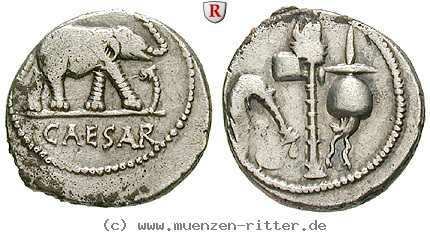 Klicken Sie auf das Bild um es auf Ihrem Rechner zu speichern caius-iulius-caesar-denar/67378.jpg