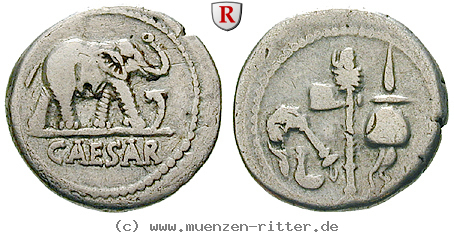 Klicken Sie auf das Bild um es auf Ihrem Rechner zu speichern caius-iulius-caesar-denar/67906.jpg