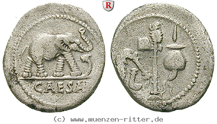 Klicken Sie auf das Bild um es auf Ihrem Rechner zu speichern caius-iulius-caesar-denar/68224.jpg