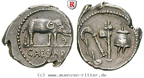Klicken Sie auf das Bild um es auf Ihrem Rechner zu speichern caius-iulius-caesar-denar/74552.jpg