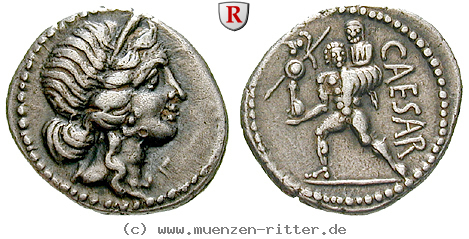 Klicken Sie auf das Bild um es auf Ihrem Rechner zu speichern caius-iulius-caesar-denar/75389.jpg