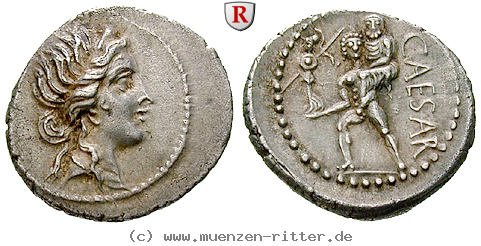 Klicken Sie auf das Bild um es auf Ihrem Rechner zu speichern caius-iulius-caesar-denar/77600.jpg